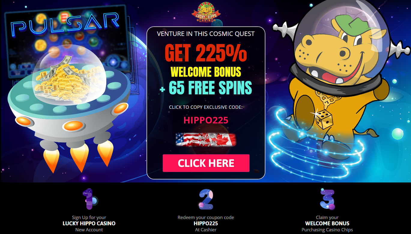 WELCOME
                                  BONUS + 44 FREE SPINS